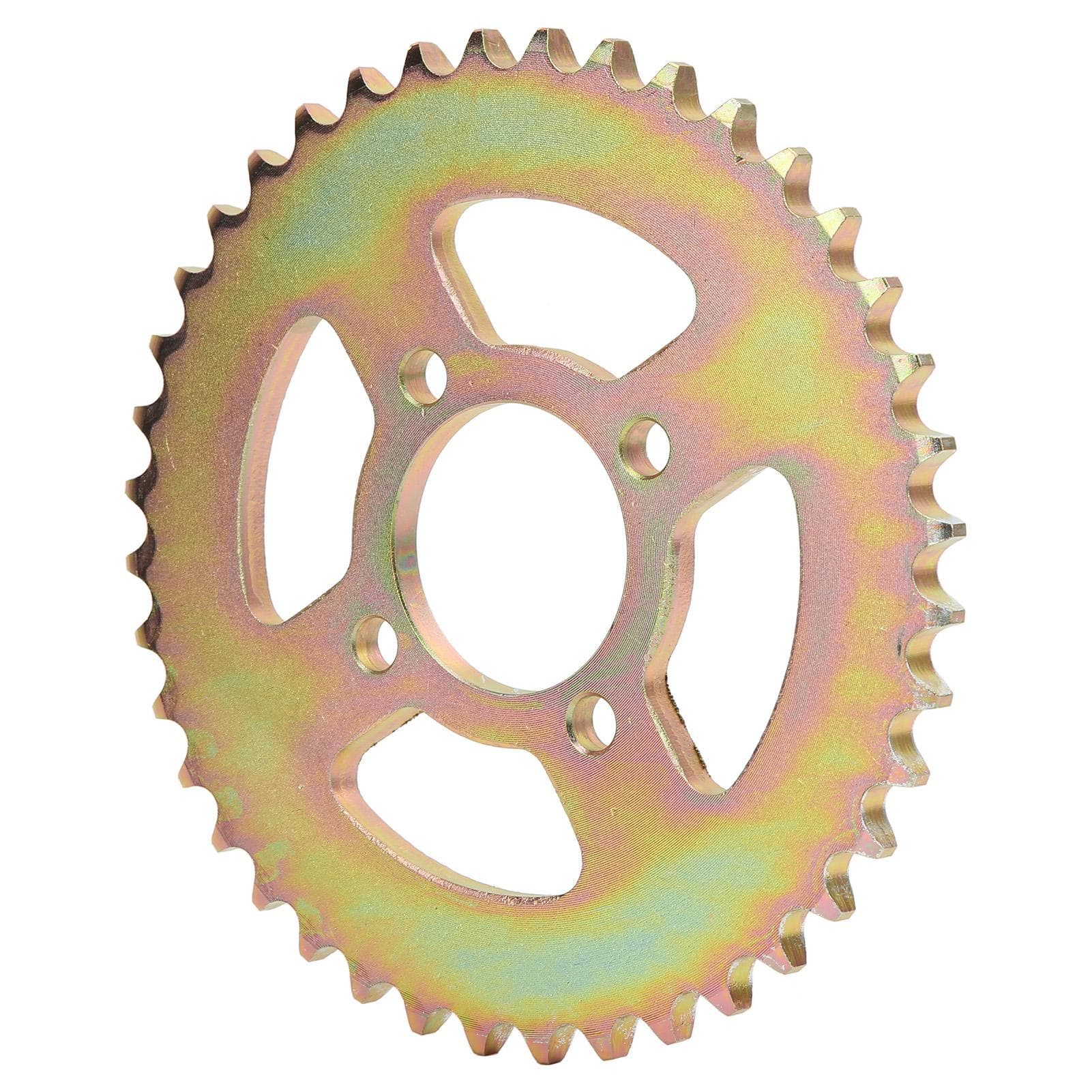 40 Tooth Chain Sprocket Front Rear Carbon Steel 4 Holes 58mm Bore Cog for 530 Chain ATV Quad Dirt