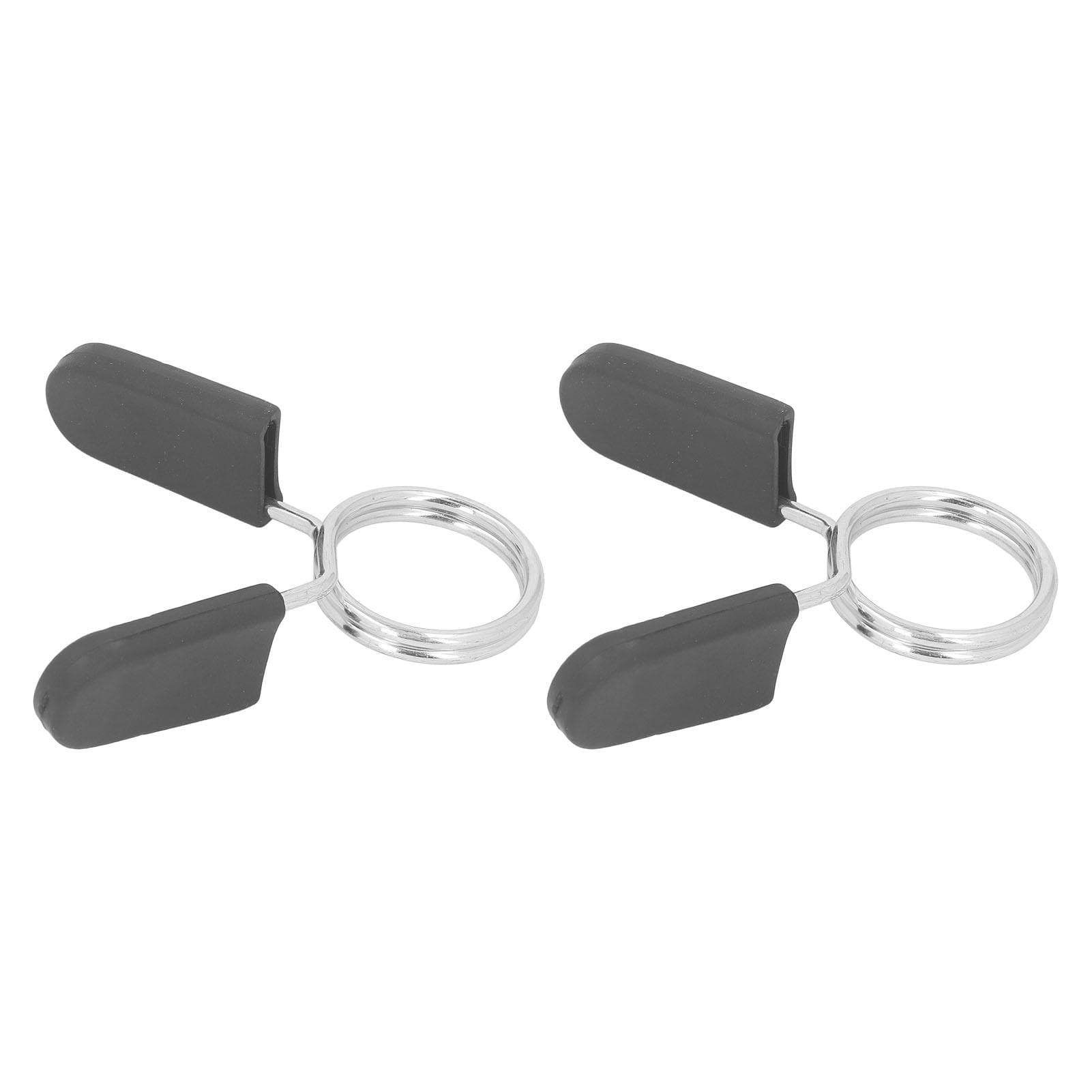 2PCS Spring Clip Collars 30mm Dumbbell Spring Lock with Handle Comfortable Grip Easy Use
