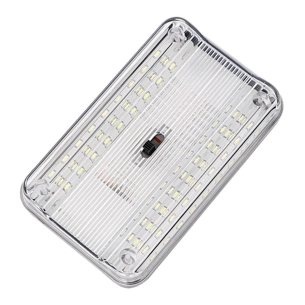 1Pcs Car Reading Light White Rectangular Car Doom Light Roof Ceiling Lamp Bulb 36 Led Auto Interior Light 1pc