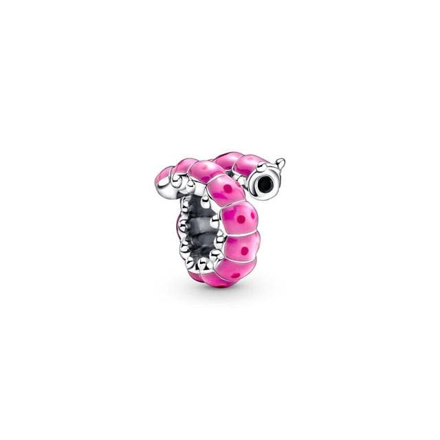 925 Sterling Silver Fit Bracelet /Necklace Charm Bead Jewelry Kitty -Cat Fox Colourful Unicorn Caterpillar Clip