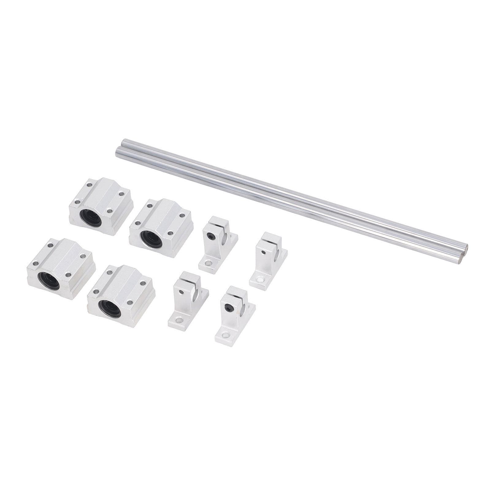 Linear Rail Slide Linear Rail Guide Linear Motion Slide Rail with 4Pcs Slide Block for Machinery 10?500