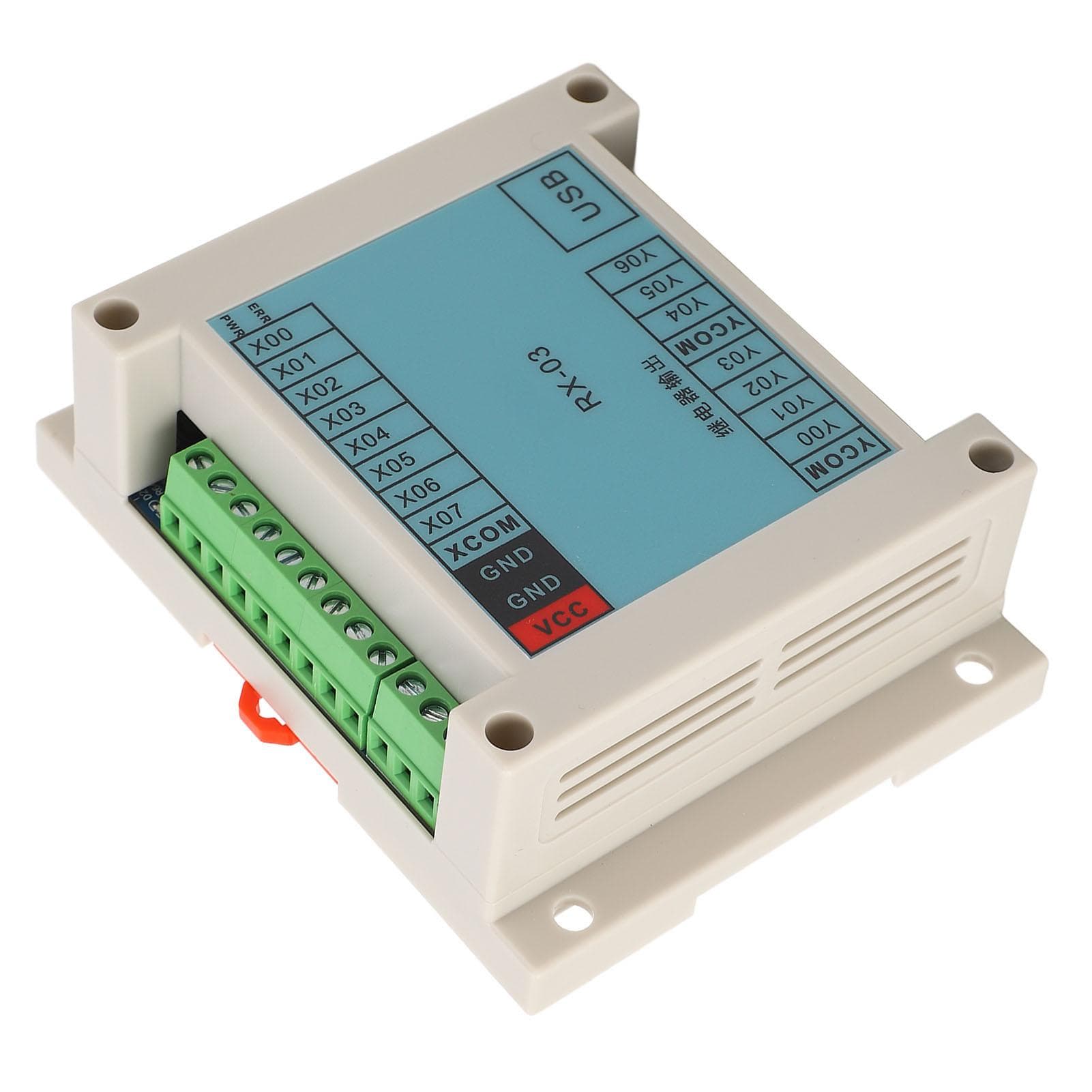 Programmable Logic Controller 8 Input 7 Output Computer Phone Programming Industrial Control Board