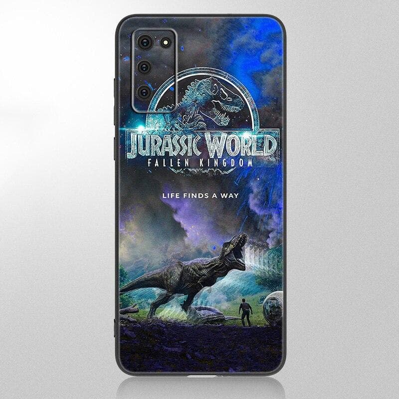World Jurassic Park Phone Case For Samsung Galaxy A12 A02S A22 A32 A52 A72 A71 A51 A41 A31 A21 A11 A50 A70 A10S A20S Black Cover Samsung A22
