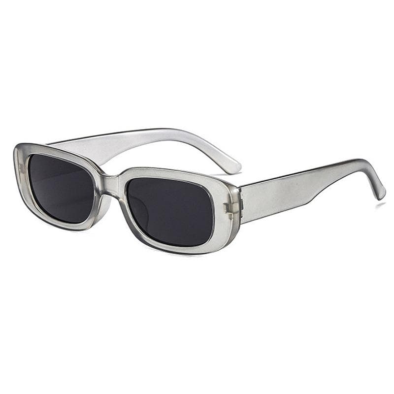 Retro UV400 Rectangle Sunglasses For Women Men Vintage Fashion Sun Glasses Summer Beach Travel Shades