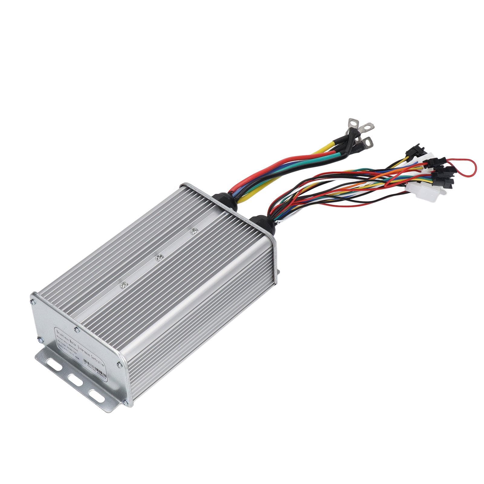 48V 72V 60A Electric Bike Controller Dual Mode 18 Tube Sine Wave Controller with SM Connector