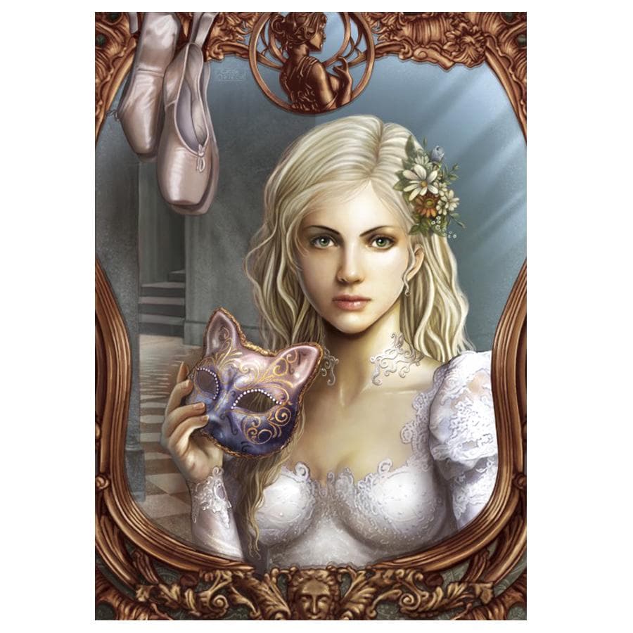 Diamond Embroidery Sale Diamond Mosaic Mask Beauty Diamond Painting 20X30CM