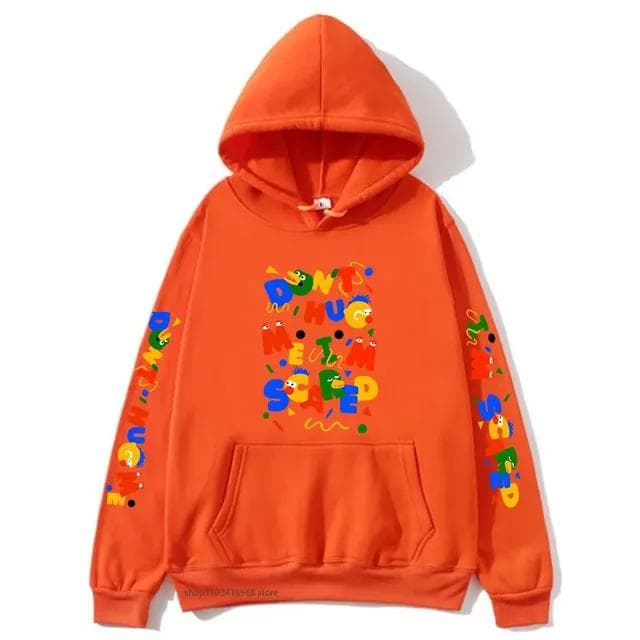Cartoon Graphic Dont Hug Me Im Scared Hoodies Men's Sweatshirts Unisex Sudaderas for Women Clothing Harajuku Top Y2k Clothes M