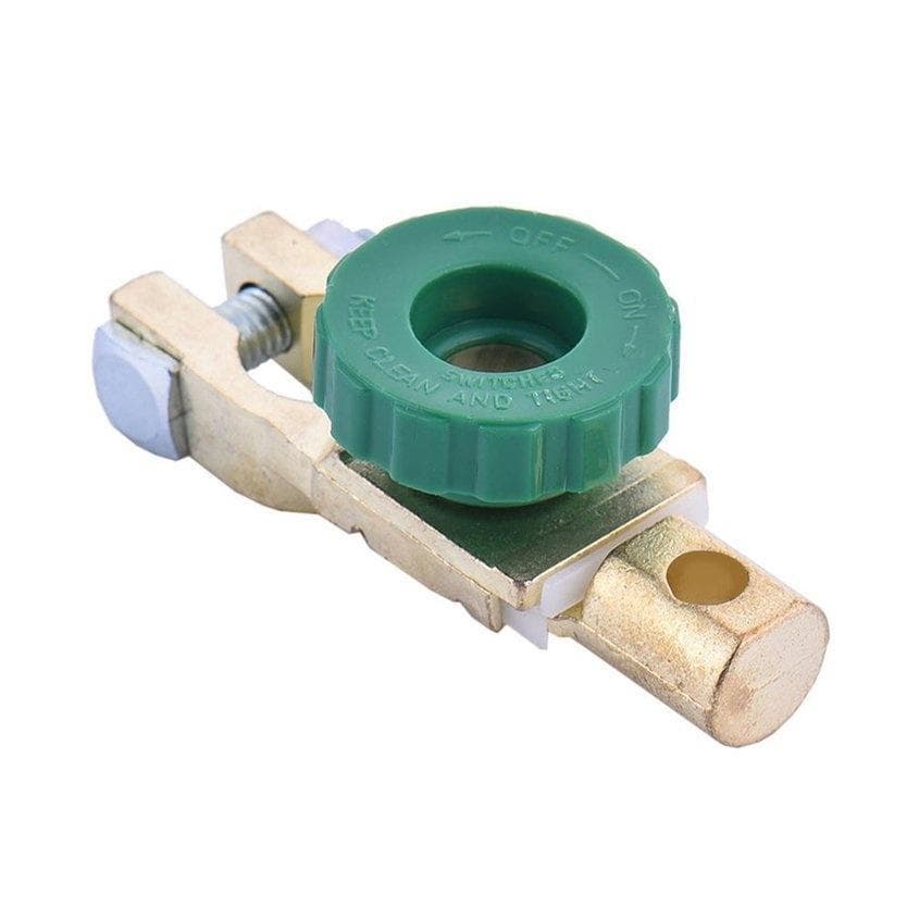 1Pcs Car Anti-leakage Terminal Battery Power-off Switch Quick Cut-off Switch Rotary Disconnect Isolator Car Truck Accessories 1pc