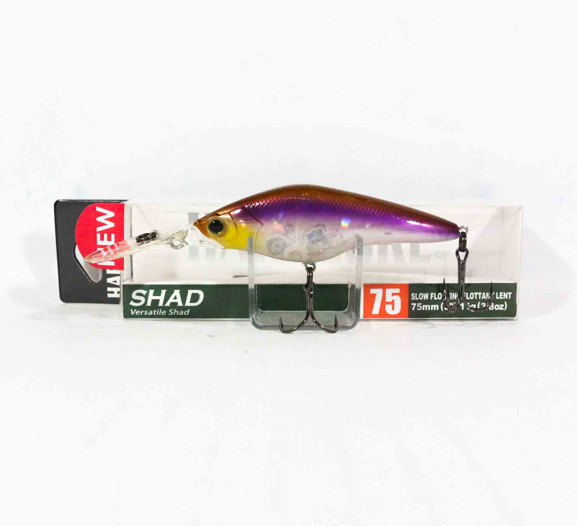 Yo Zuri Duel Hardcore Shad 75SF Floating Lure R1367-GSWS (4605)