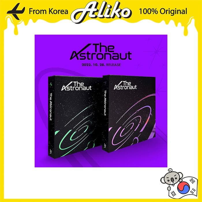 BTS JIN Single Album - The Astronaut No Pob_VERSION 02 (GREEN)