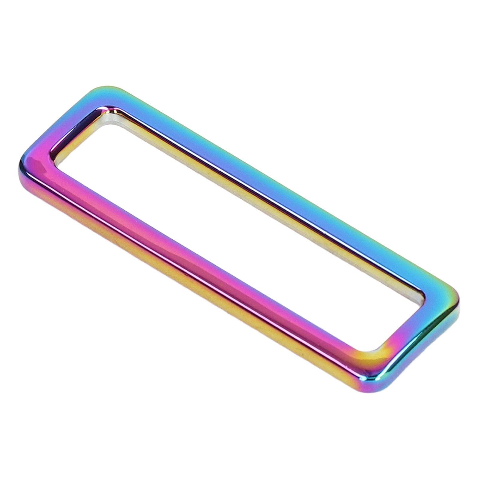 10Pcs Ring Buckle Sturdy Durable Adjustable Hardware Metal Buckle for Making Belts Clothes 50mm