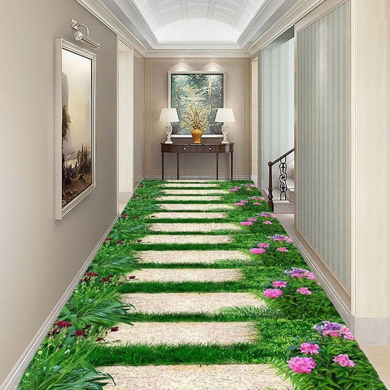 All Size Hallway Carpet Wedding Corridor Rug Stairs Carpet Home Floor Runners Rugs Hotel Entrance Aisle Floor Long Rug Bedroom Customized size