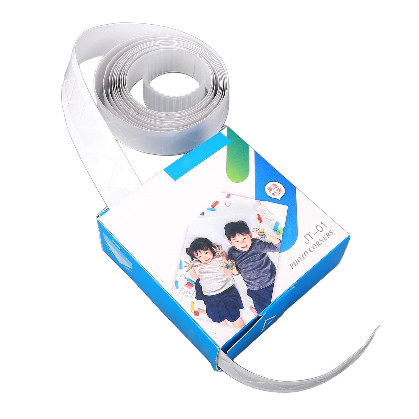 1 Roll Photo Corner Stickers Clear PVC Self Adhesive Picture Corner Protectors for Album Crafting
