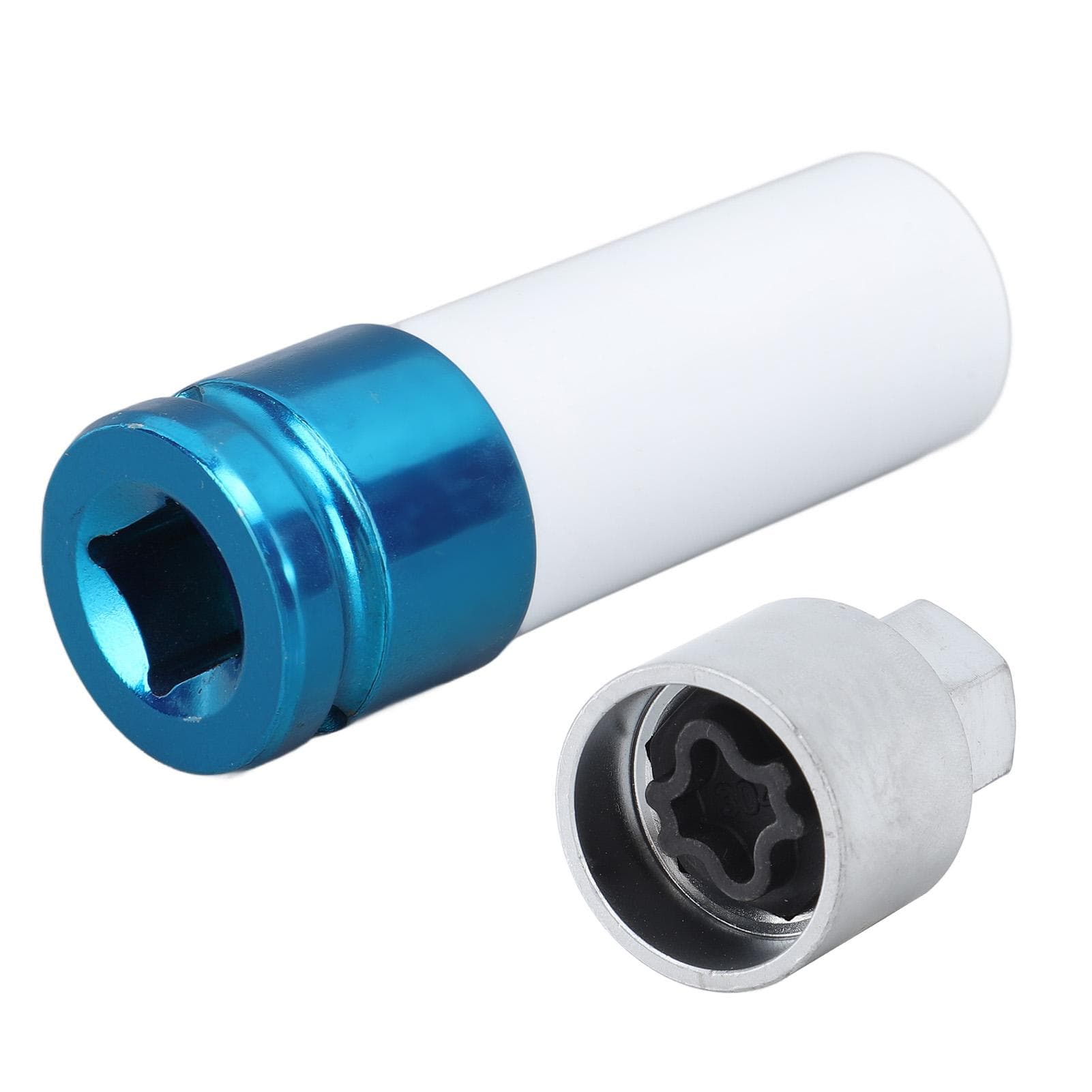 Wheel Bolt Lock Nut Key Anti Theft Lug Nut Screw Removal Wheel Locking Nut Key Replacement for Benz