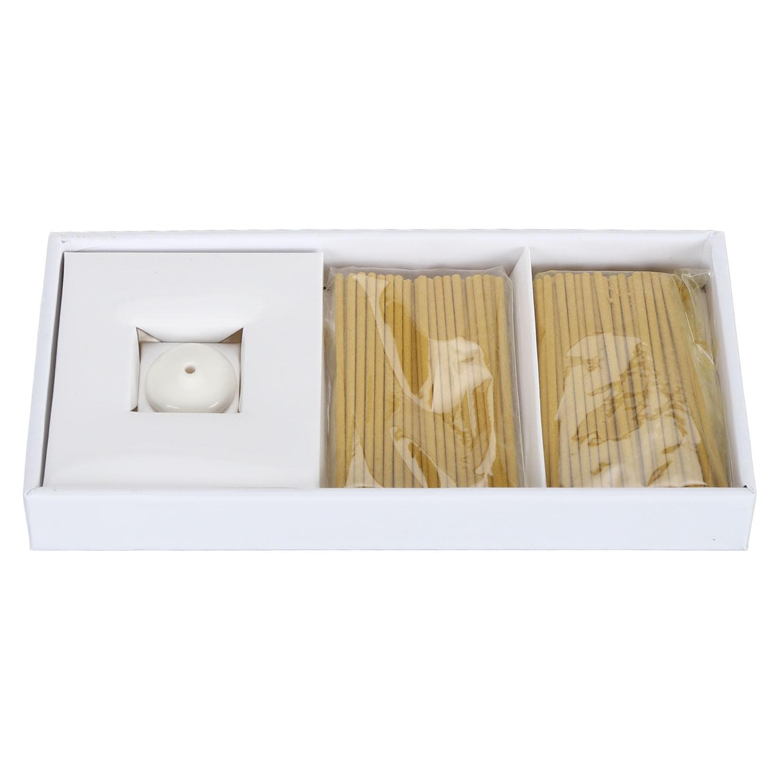 Incense Sticks Set Japanese Stylish Handcrafted Relaxing Home Incense Sticks with Holder for Home