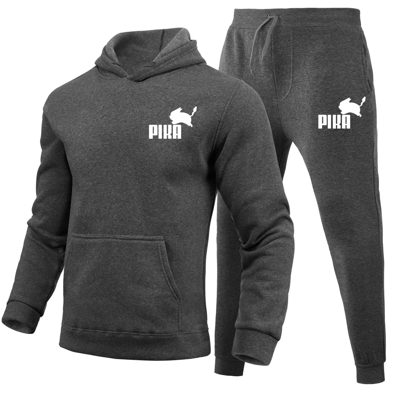 Pika Hoodie Set Women Hoodies Suits outdoor fitness running fashion sports suit spring and autumn style hoodie M
