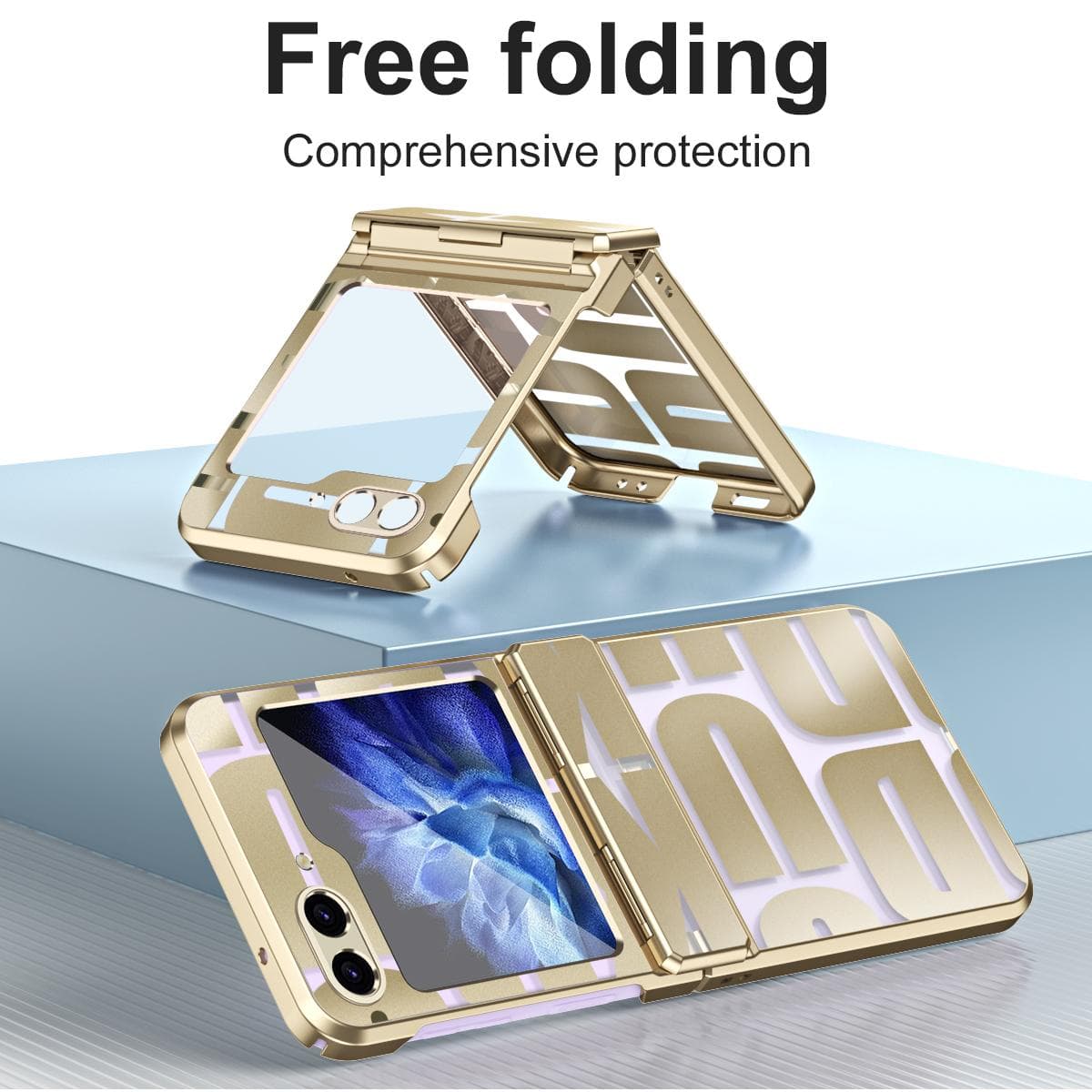 for samsung z flip 5 Non-Slip Plating Hard Case for Samsung Galaxy Z Flip 5 5G Flip5 Zflip5 Folding Design Phone Accessories for Samsung Z Flip 5