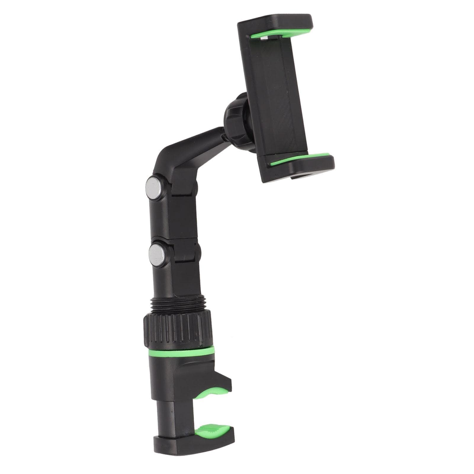 Rearview Mirror Phone Holder 360 Degrees Rotating Adjustable Width Easy Installation Widely Used