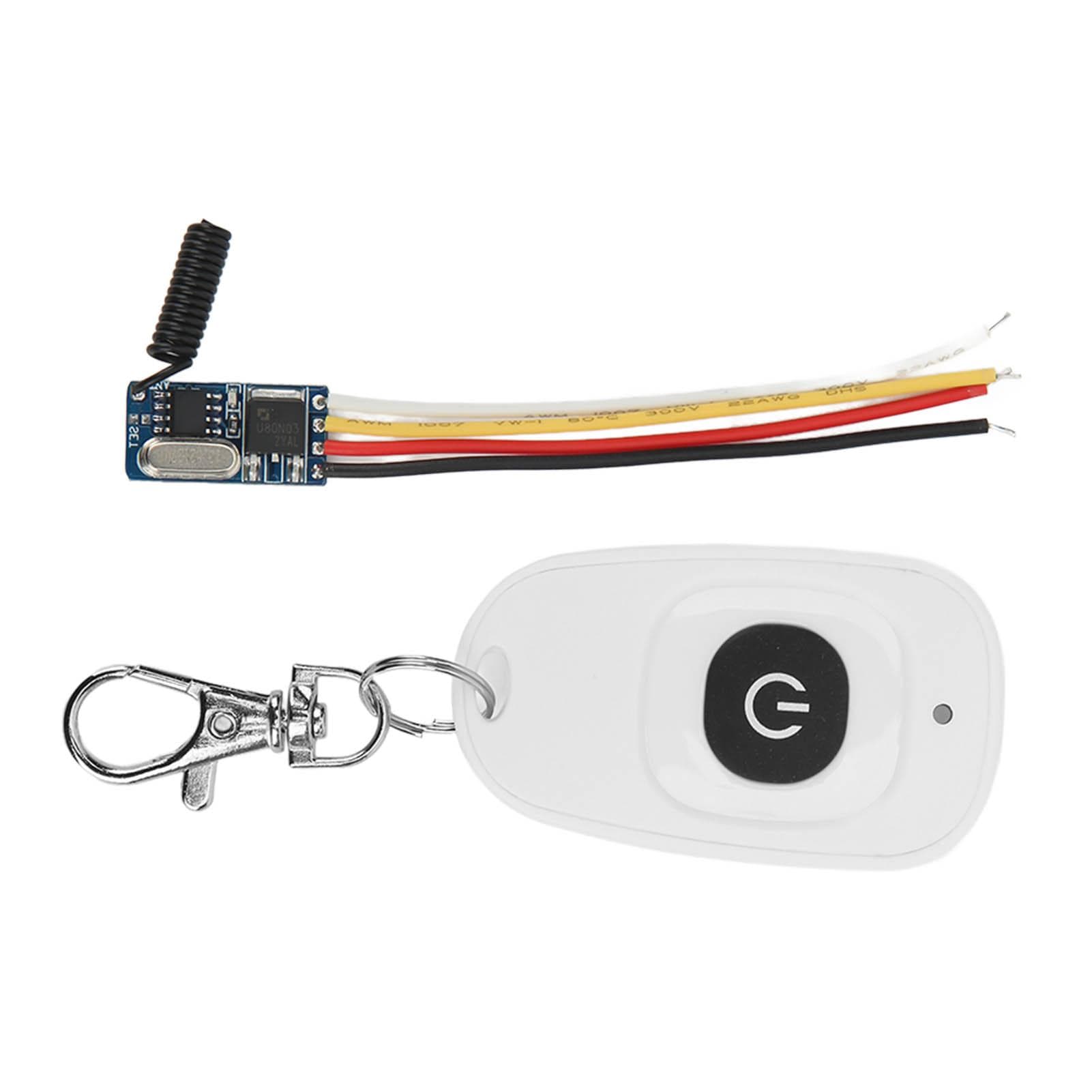 Mini Remote Control Switch High Sensitivity LED Light Relay Switch with Receiver DC 3.5?12V