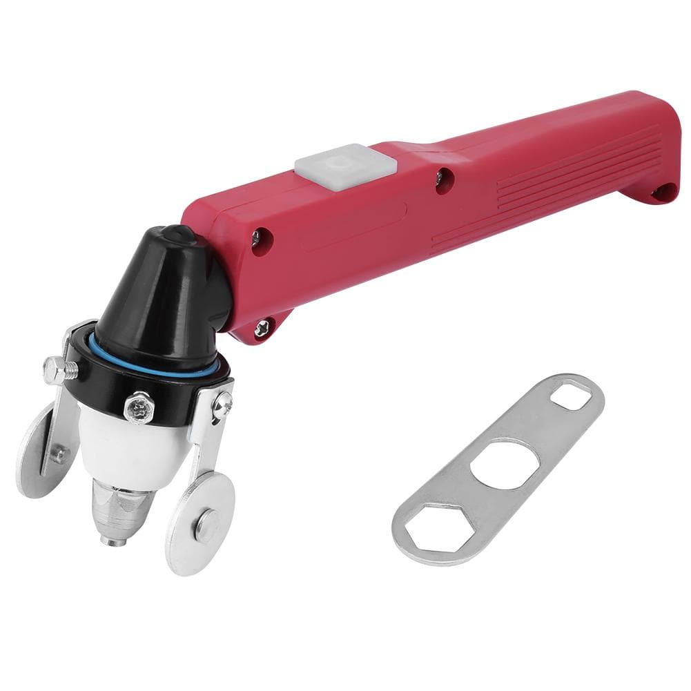 1pc Torch Body Head for Plasma Cutting Cutter Machine Iron Plate Red with Wrench