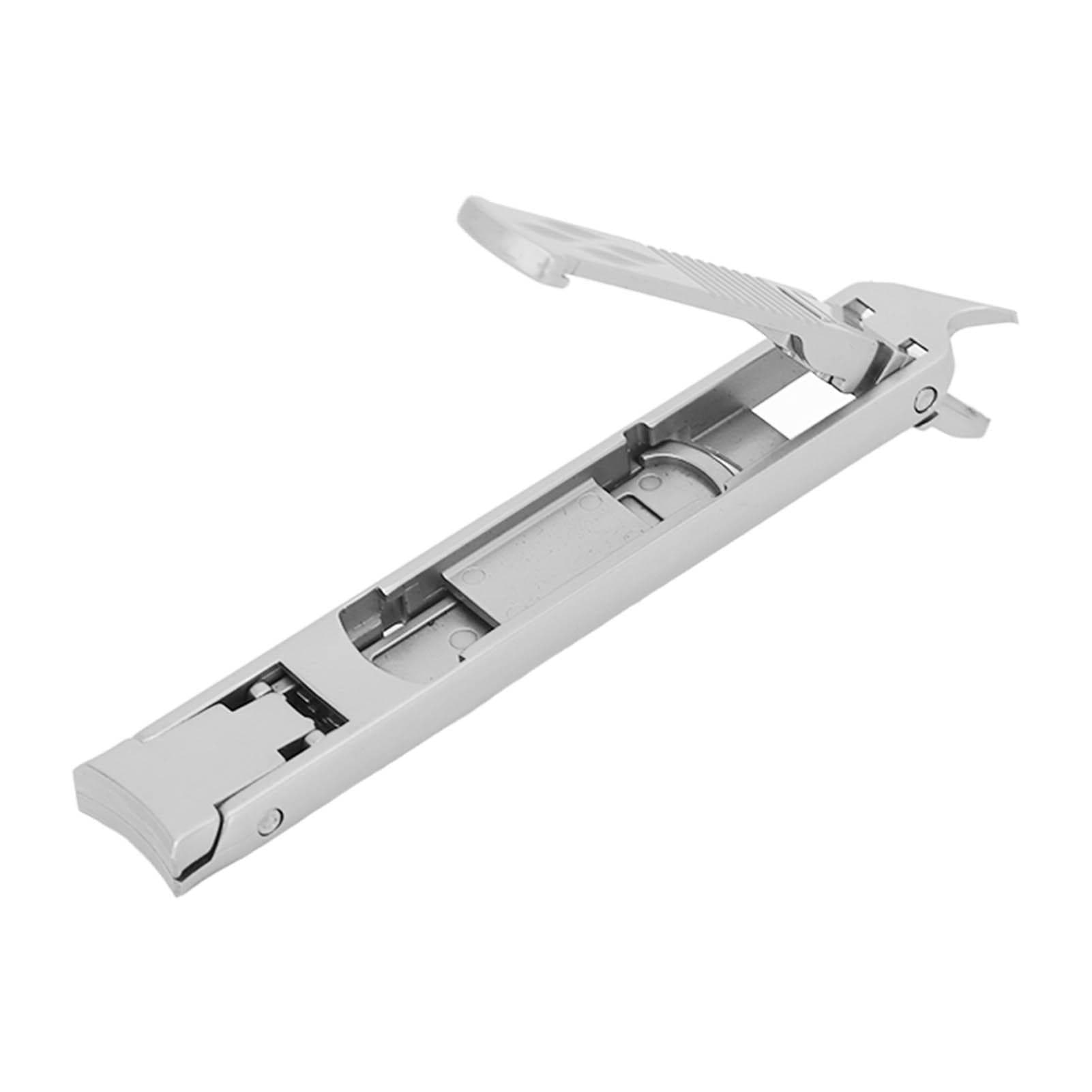 Nail Clippers Ultra Thin Portable Foldable Stainless Steel Curved Slanted Double Ended Nail Clipper