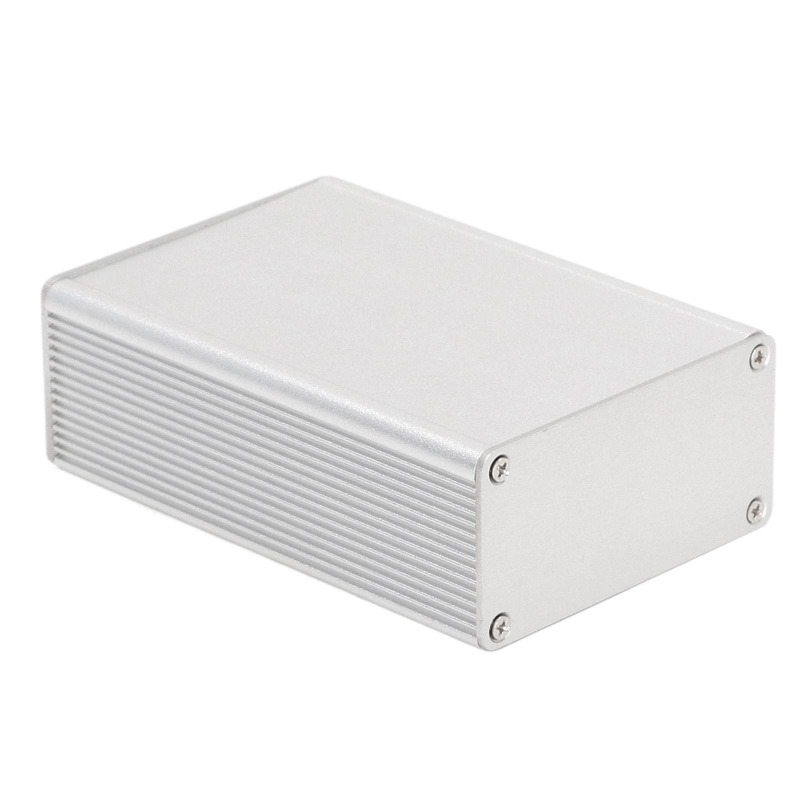 Circuit Board Aluminum Alloy Case Sandblasted Oxidized Project Enclosure Waterproof Lightweight DIY