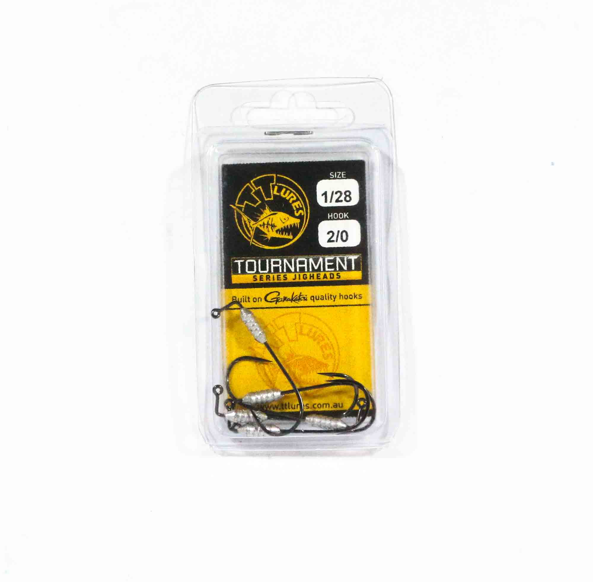 Tackle Tactics TT HWS Hidden Weight System 1/28 oz 2/0 5/pack (8232)