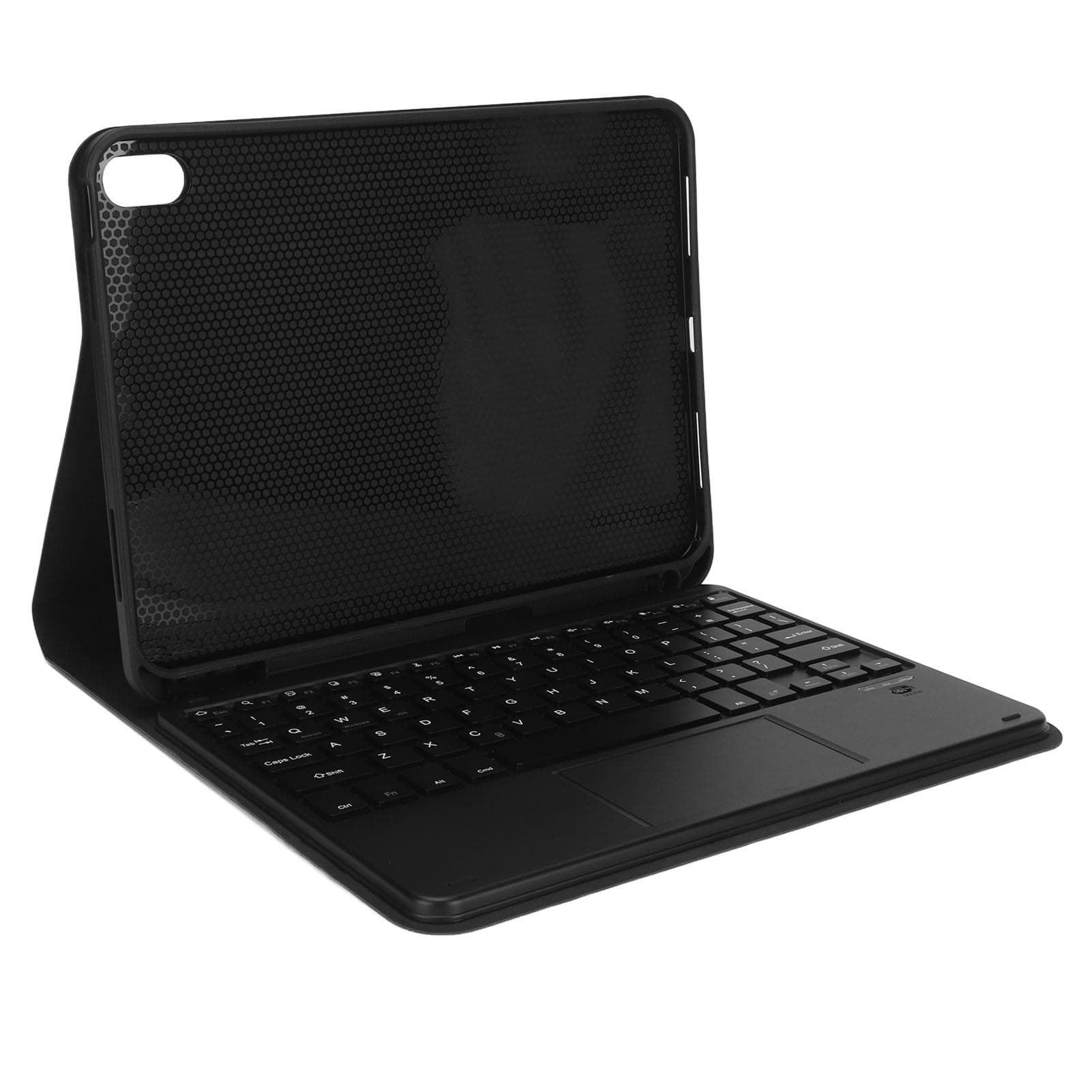 Tablet Case with Magnetic Keyboard Pencil Holder Touchpad for IOS 10.9inch 2022 Generation 10 black