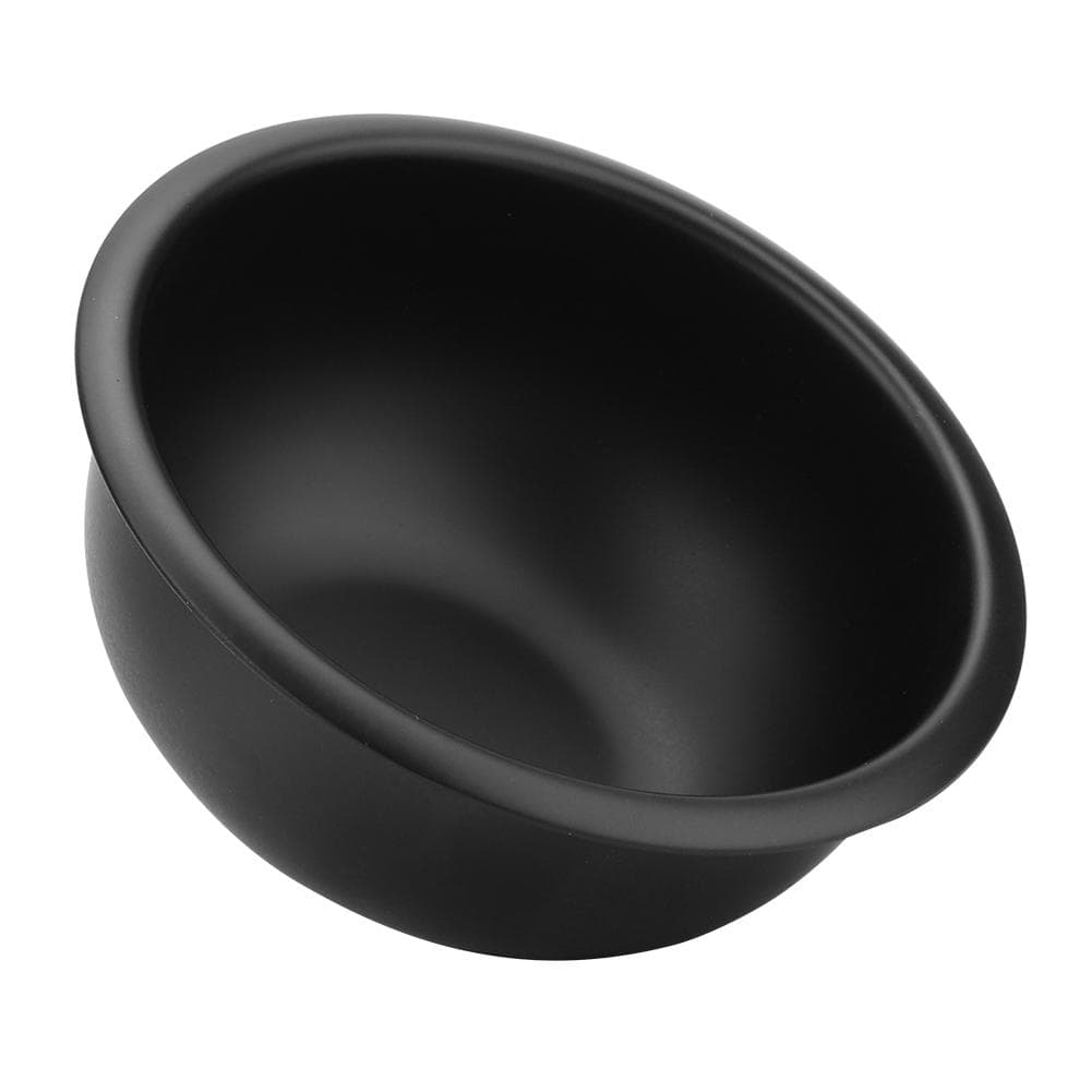 Thickened Portable Men Beard Shaving Soap Bowl Foaming Shaving Cream Bowl BlackBlack black