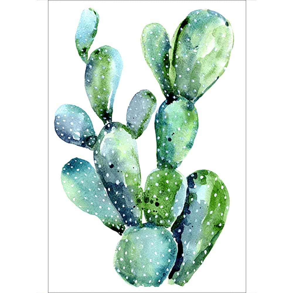5D DIY Diamond Painting Cactus Embroidery Cross Stitch Rhinestone Mosaic Home Decor 20X30CM