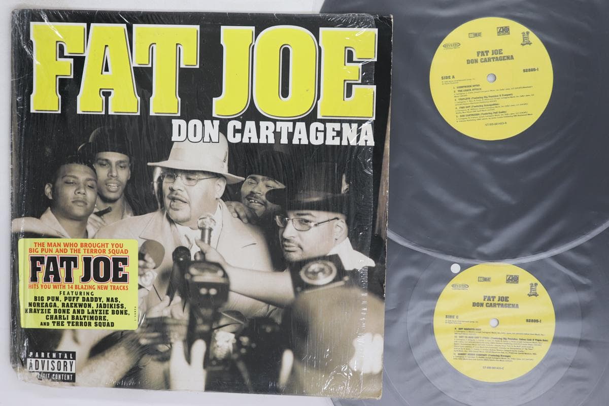 LP Record FAT JOE Don Cartagena 928051 ATLANTIC 1998 US Rap HipHopRB Used