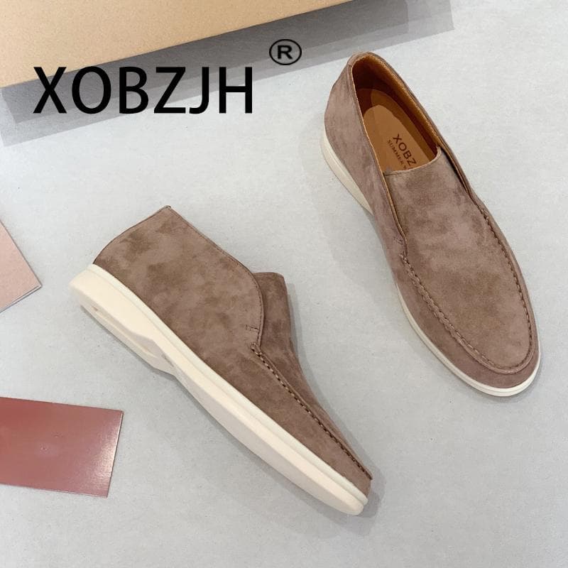Luxury Brand Designer Boots Shoes None Rubber Ankle Basic Kid Suede Men's Boots Sneaker Shoes For Women Loafers Buty 41 khaki