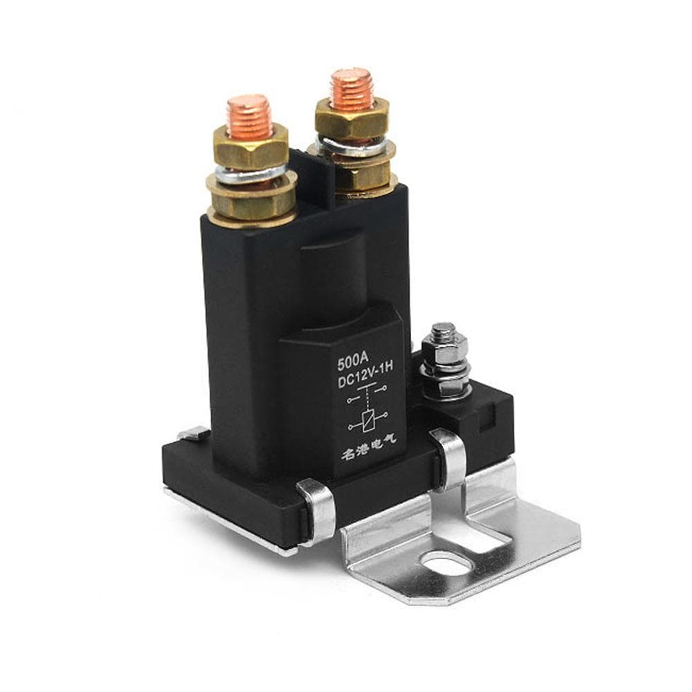 12/24V 500A High Current Relay Intelligent Dual Battery Isolator Switch for Camping Car Starting 12V