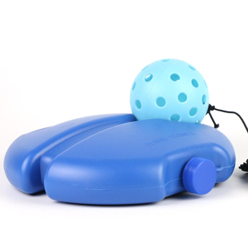 Match Buddy Pickleball Trainer Portable for All Skill Levels Single Player Pickleball Trainer light blue