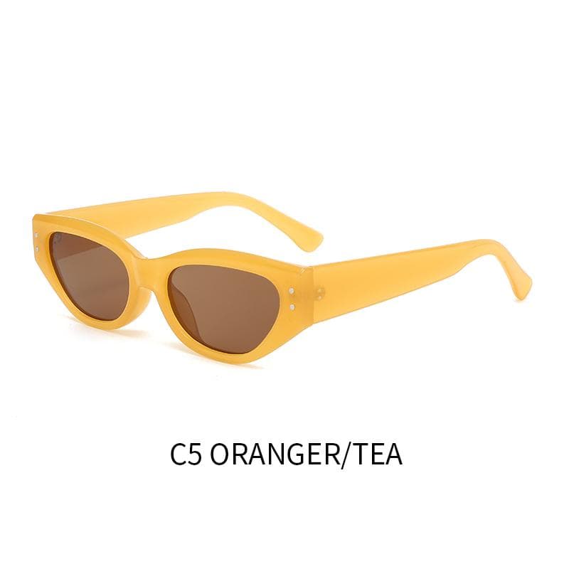 1pc Cat Eye Sunglasses Personalized Trendy UV Protection Outdoor Driving Decorative Versatile Sunscreen Eyewear