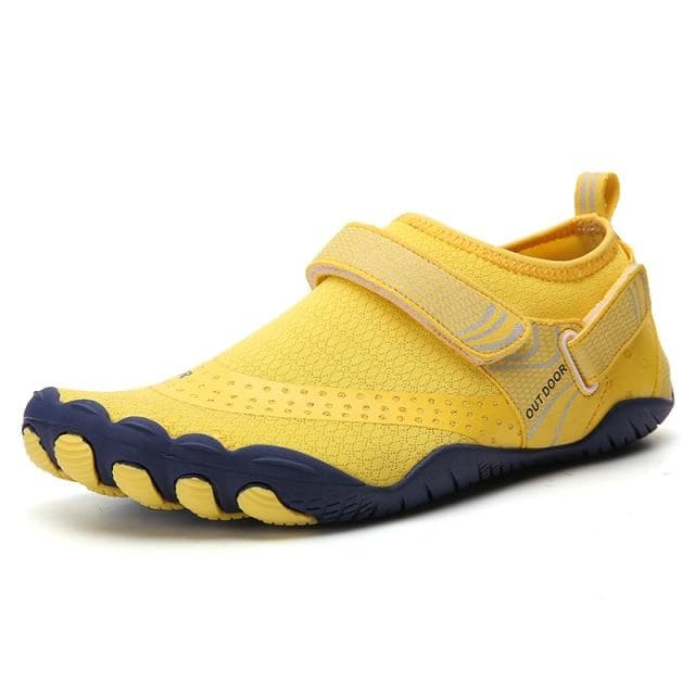 Couple Quick-drying Water Shoes Beach Water Shoes Women Swimming Diving Shoes Men Outdoor Fishing Wading Shoes28-48# 38 yellow