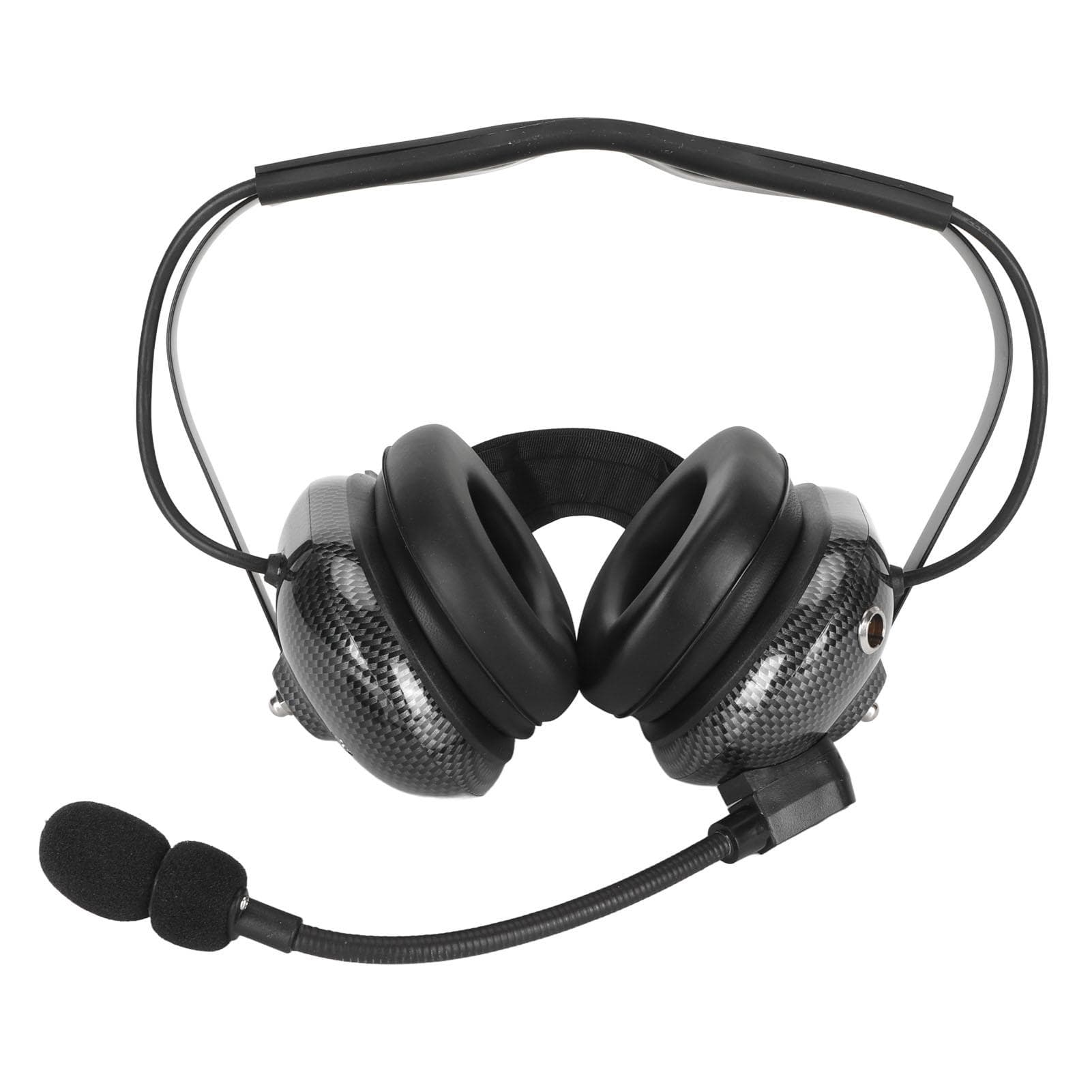 Behind The Head Headset Noise Reduction Hearing Protection Clear Transmission Headphone for Racing