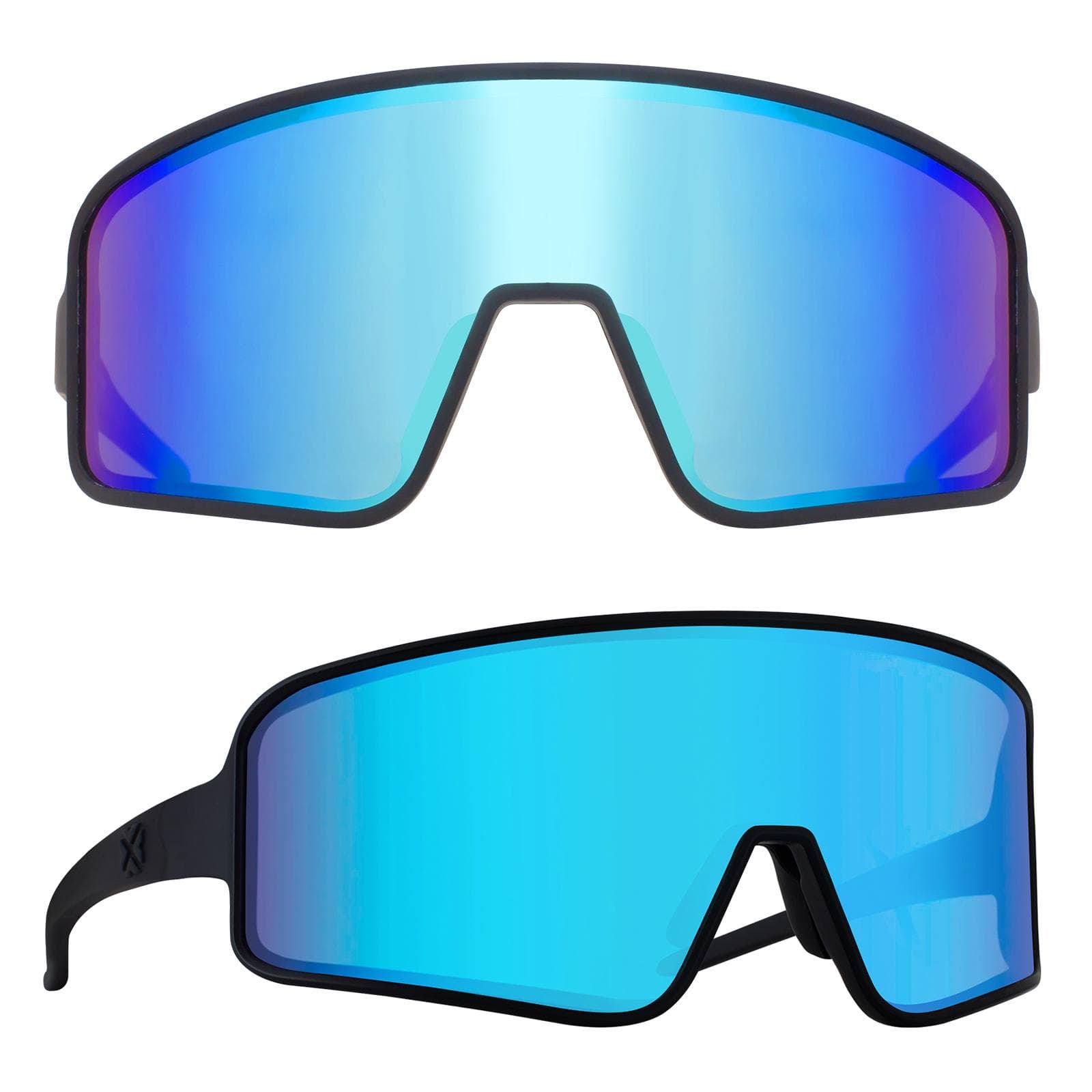 MAXJULI Sports Sunglasses for Men Women UV400 Protection for Driving Fishing Baseball Running Cycling Outdoor Glasses 8121