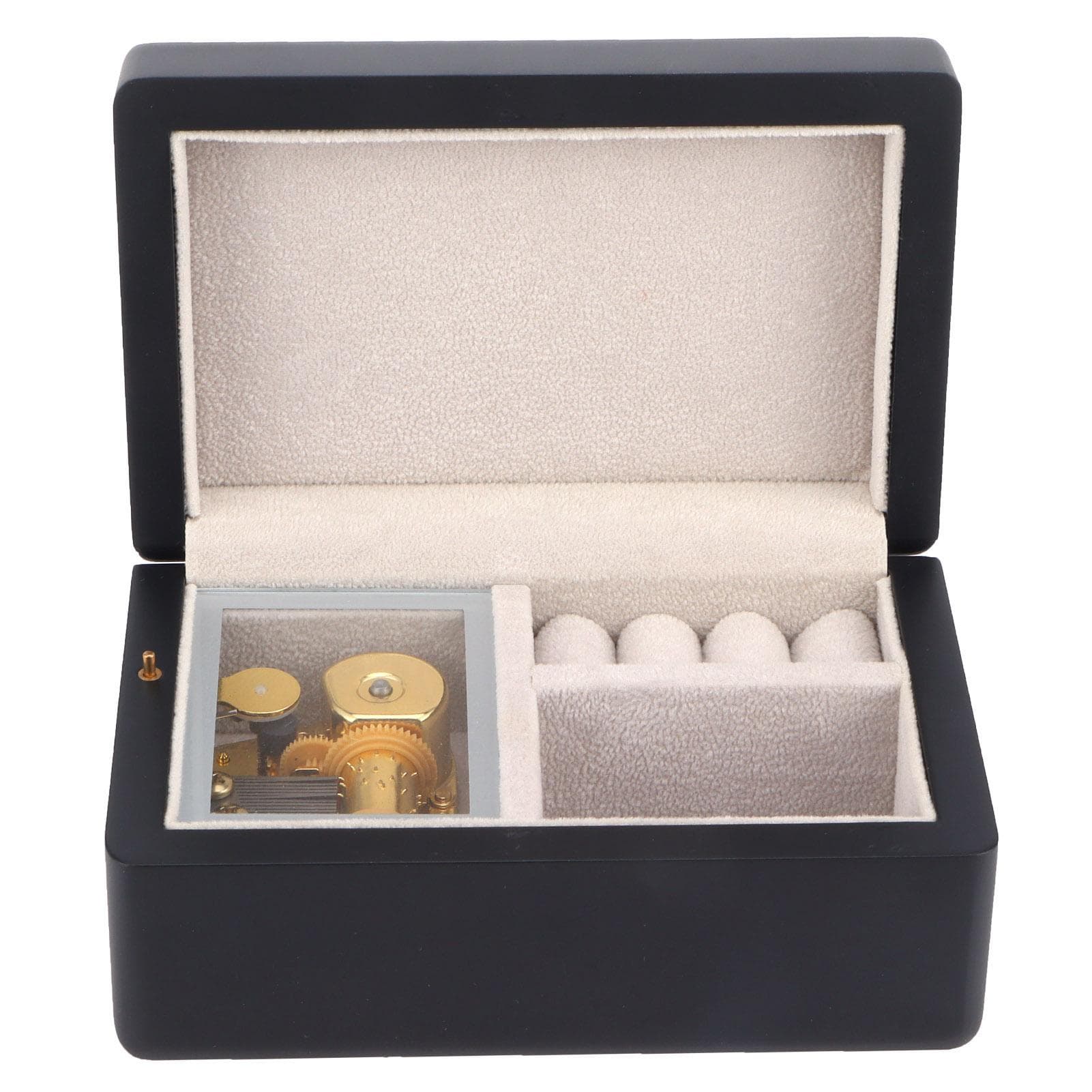 Music Box Innovative Wooden Jewelry Storage Musical Box Desktop Ornament Birthday Gift