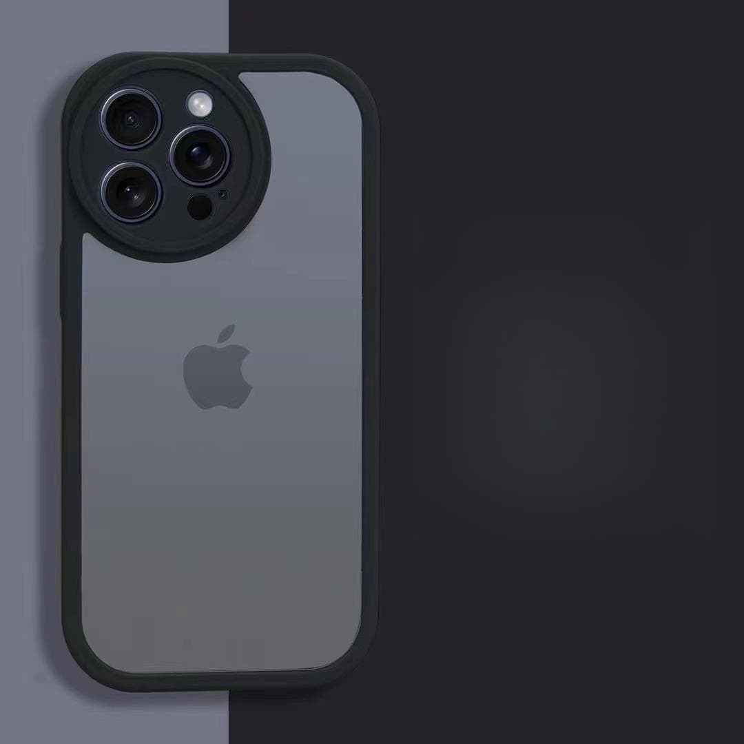 Suitable for Apple 15, Round Lens Phone Case, Matte IPhone14proMax, Skin Feel 13, Anti-drop Protective Case 12 iPhone12proMax