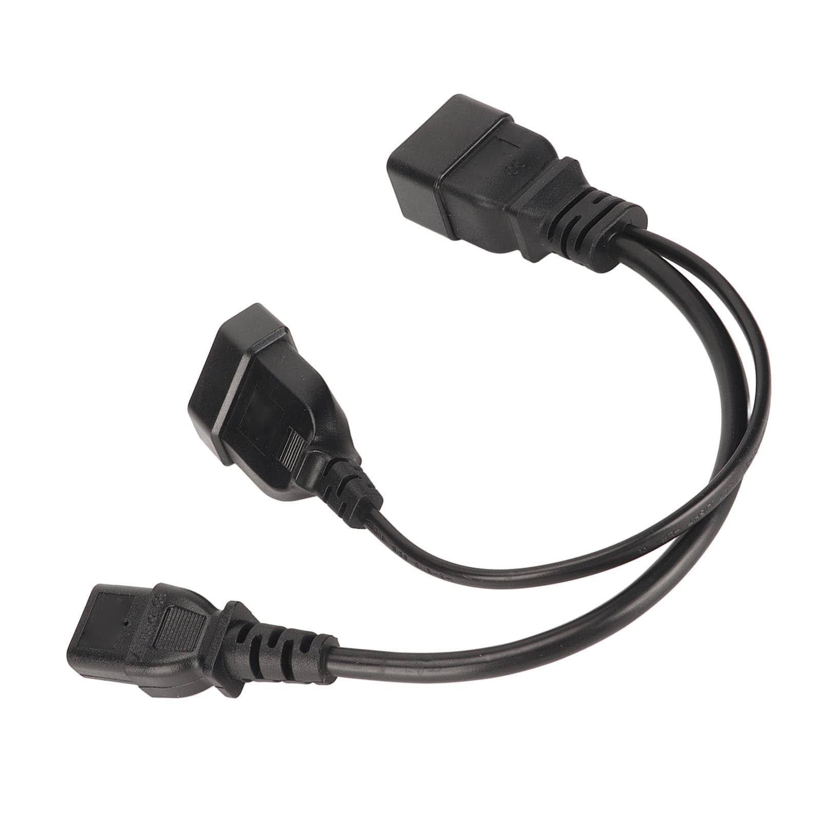 IEC320 C13 and to IEC320 C20 Power Cord IEC320 C13 and Female Plug to IEC320 C20 Y Splitter Power EU Plug