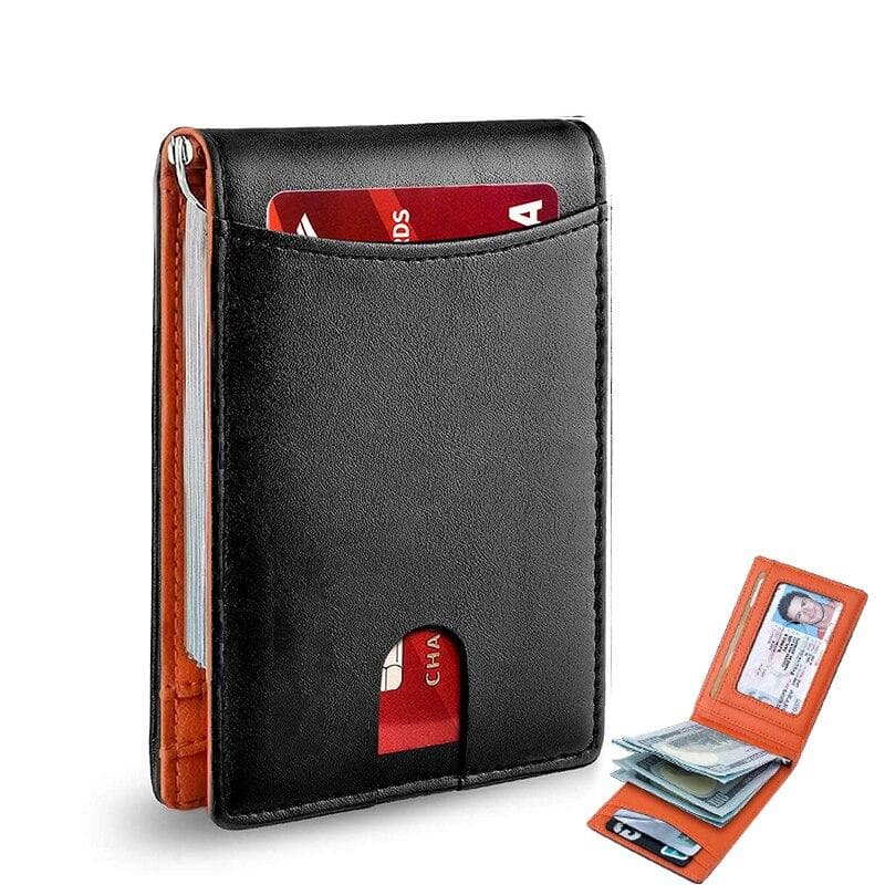 Carbon Fiber Credit Card Holder Men Wallets Rfid Minimalist Mini Slim Wallet Cardholder Wallet Gifts for Men Purses Wallet for Men