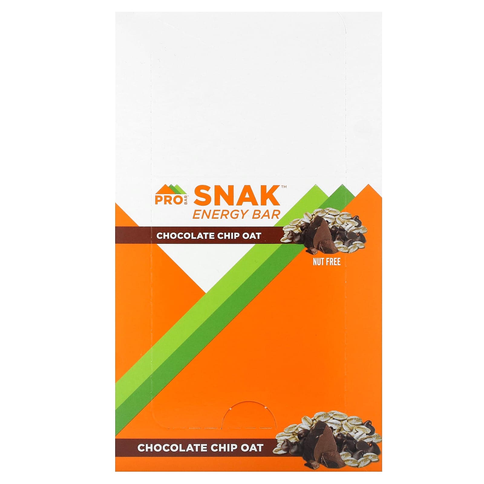 ProBar, Snak Energy Bar, Chocolate Chip Oats, 12 Bars, 1.6 oz (45 g) Each