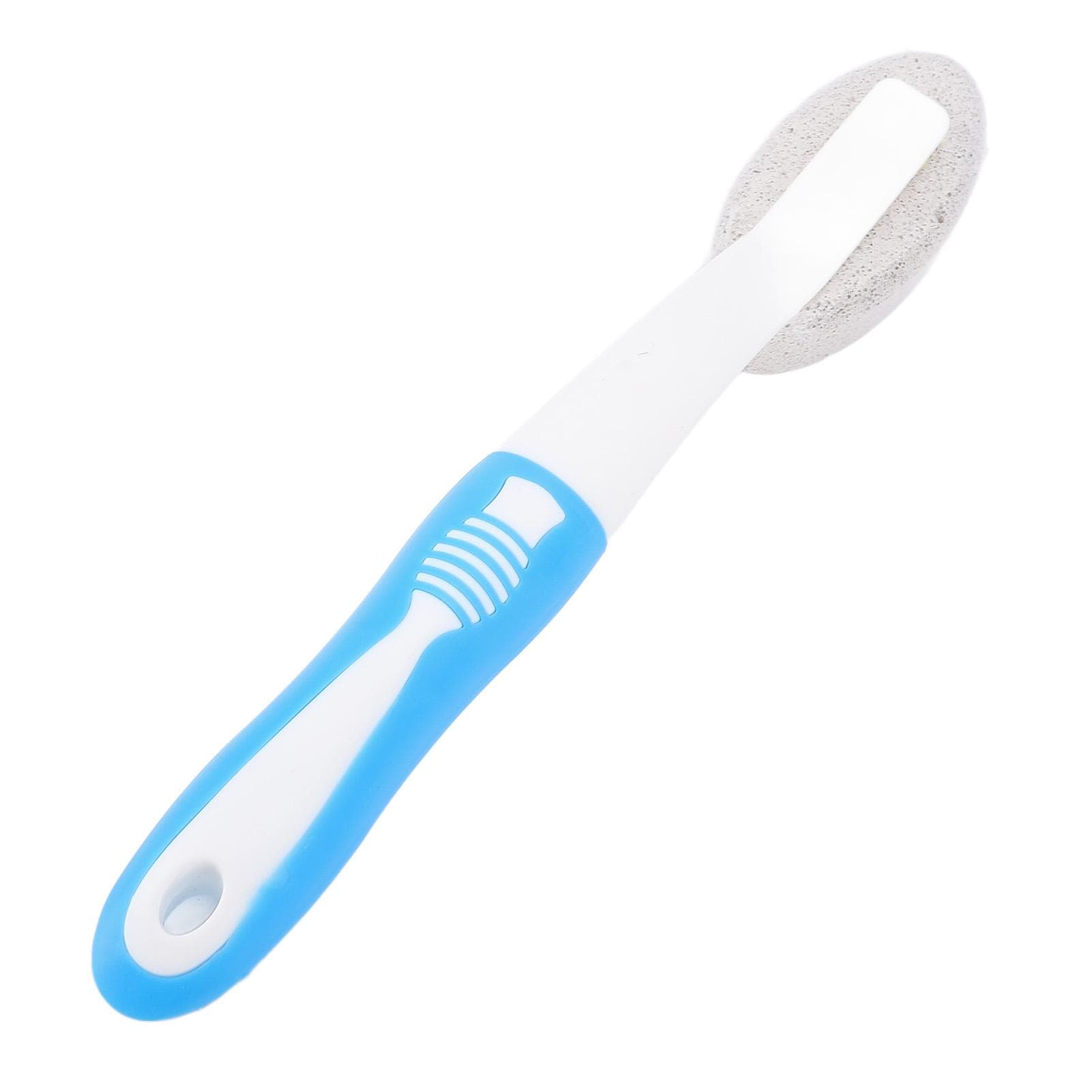 Pumice Stone Brush Multifunctional Cleaning Brush with 31cm Handle for Pool Bathroom