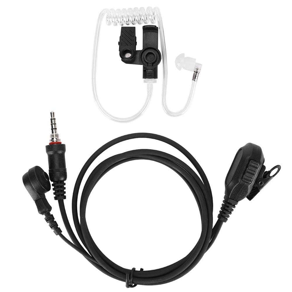 IP54 Waterproof Air Acoustic Sound Tube Headphones for ICOM ICM33 M25 M34 Radio Accessory