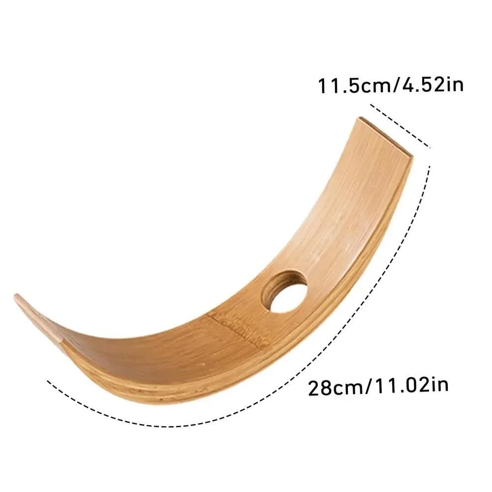 Bamboo Product Balance Red Wine Rack Single Wine Bottle Stand Decor Creative Wine Bottle Rack Display Stand Decoration