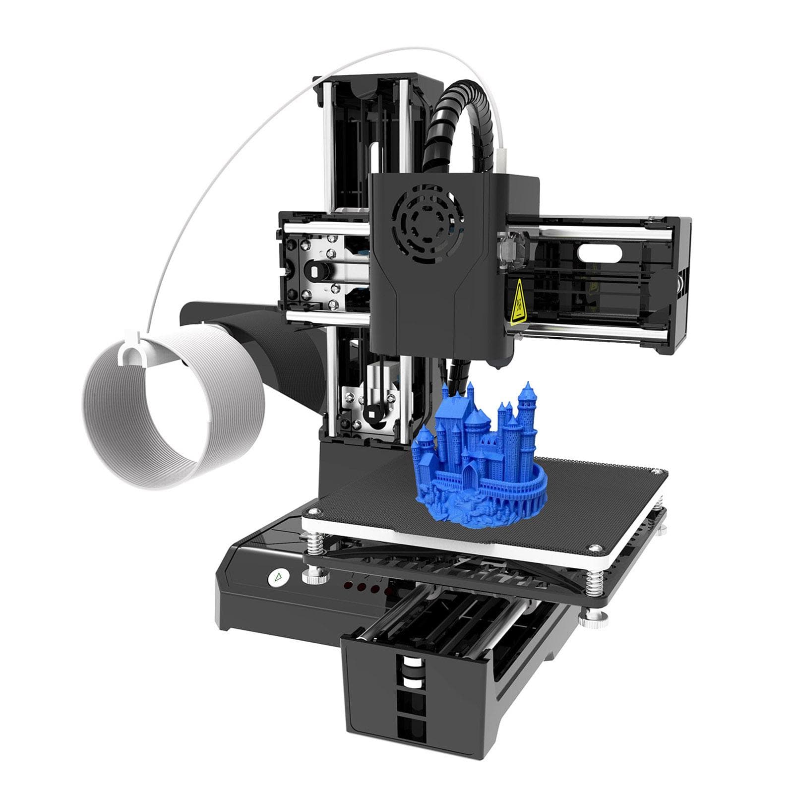 EasyThreed 3D Printer Mini Desktop Printing Machine for Kids 100x100x100mm Print Size Removable B-EU
