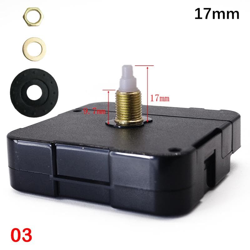 8/14.5/17/20/22.5/28/31Mm Shaft Length Clock Replacement Movement Watch Access 3(17mm)