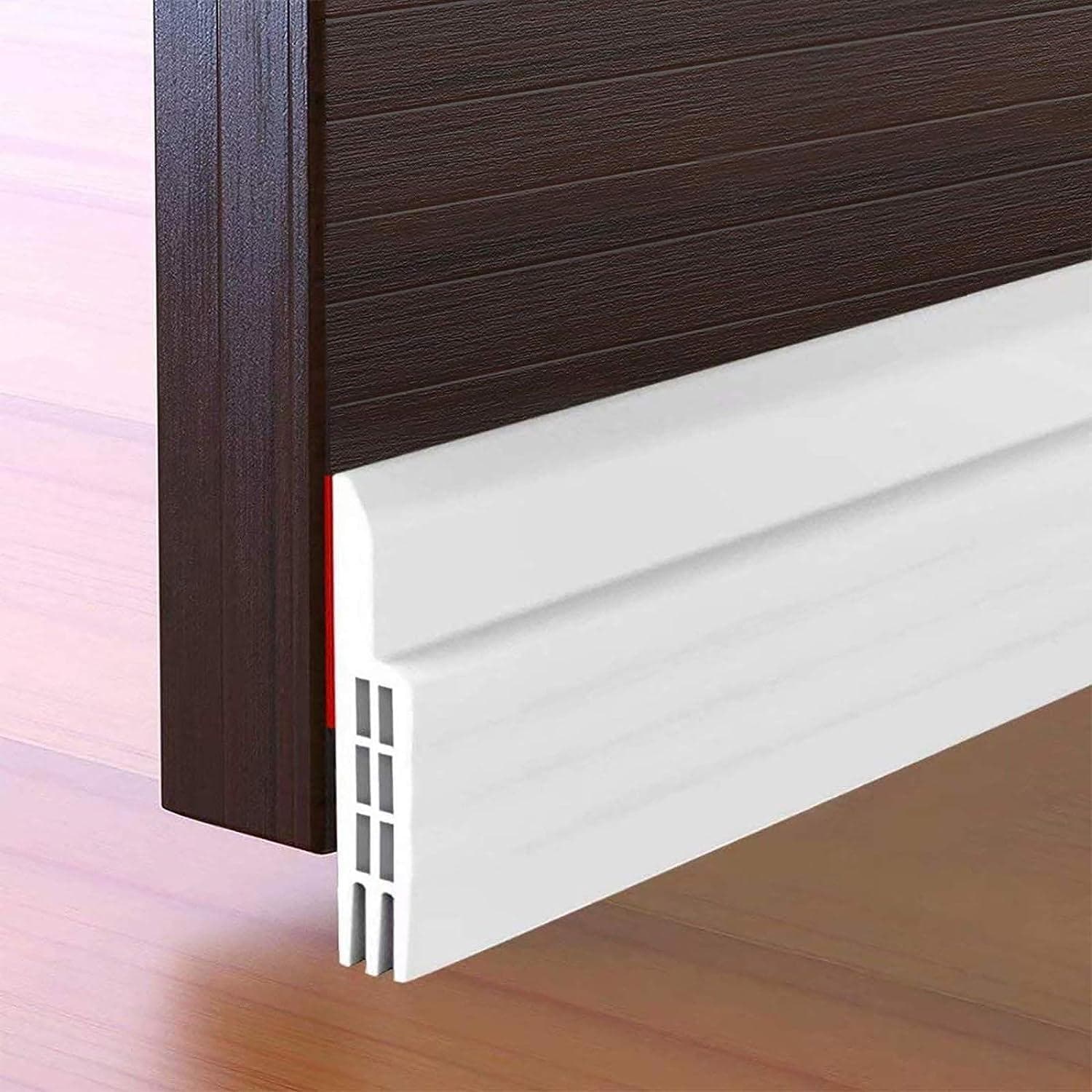 100cm Door Draft Stopper Under Door Draft Blocker Insulator Door Sweep Weather Stripping Noise Stopper Strong Adhesive