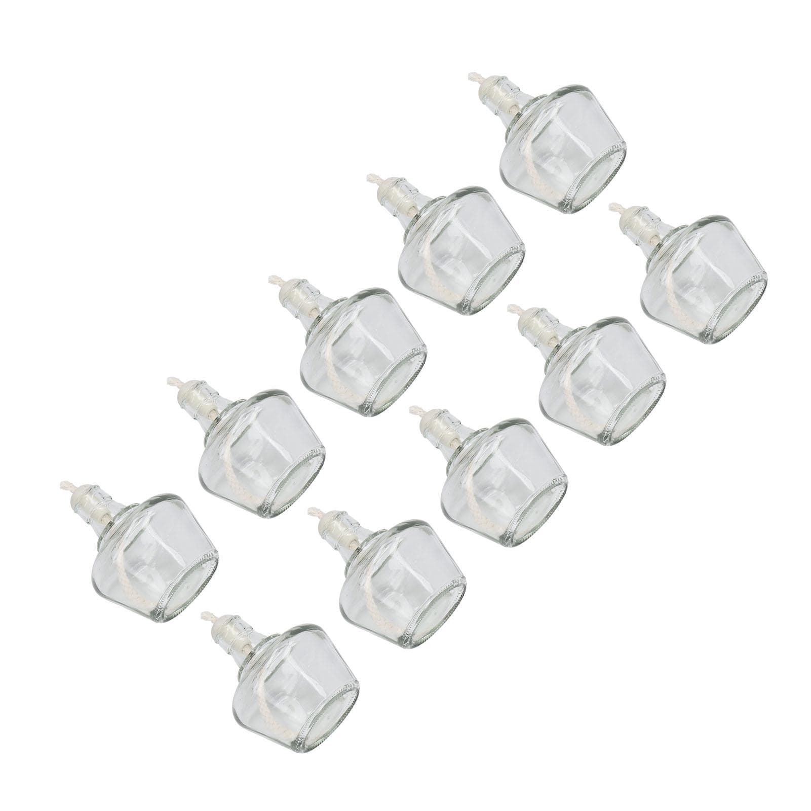10PCS Burning Lamp Bottle Laboratory Glass Reusable Bottles for Chemistry Experiment 150mL